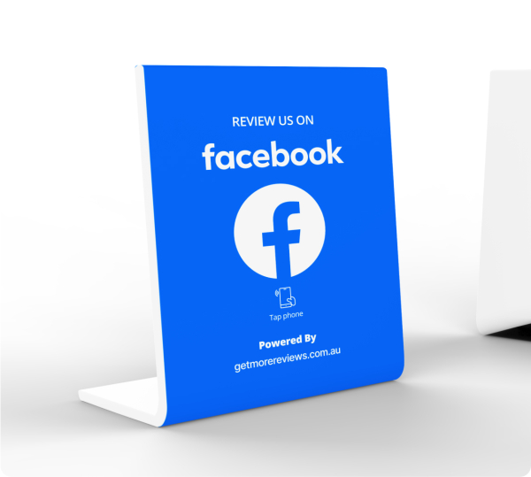 Facebook Review Stand